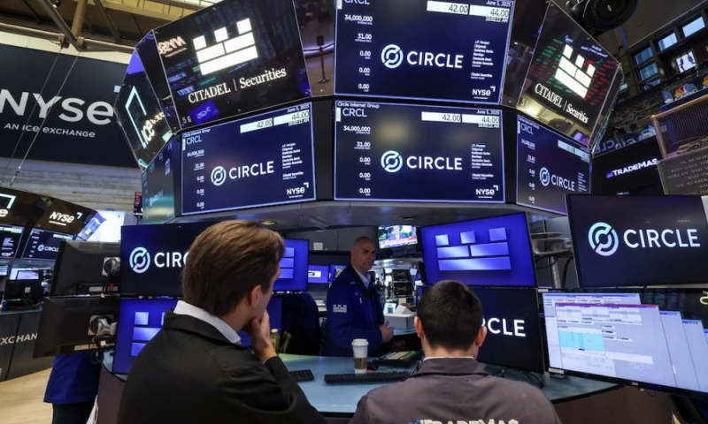 Акции Circle растут на фоне напряженности на Ближнем Востоке