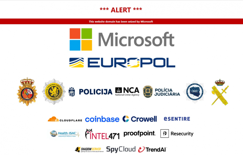 Coinbase, Microsoft и Европол заблокировали фишинговый сервис Tycoon 2FA