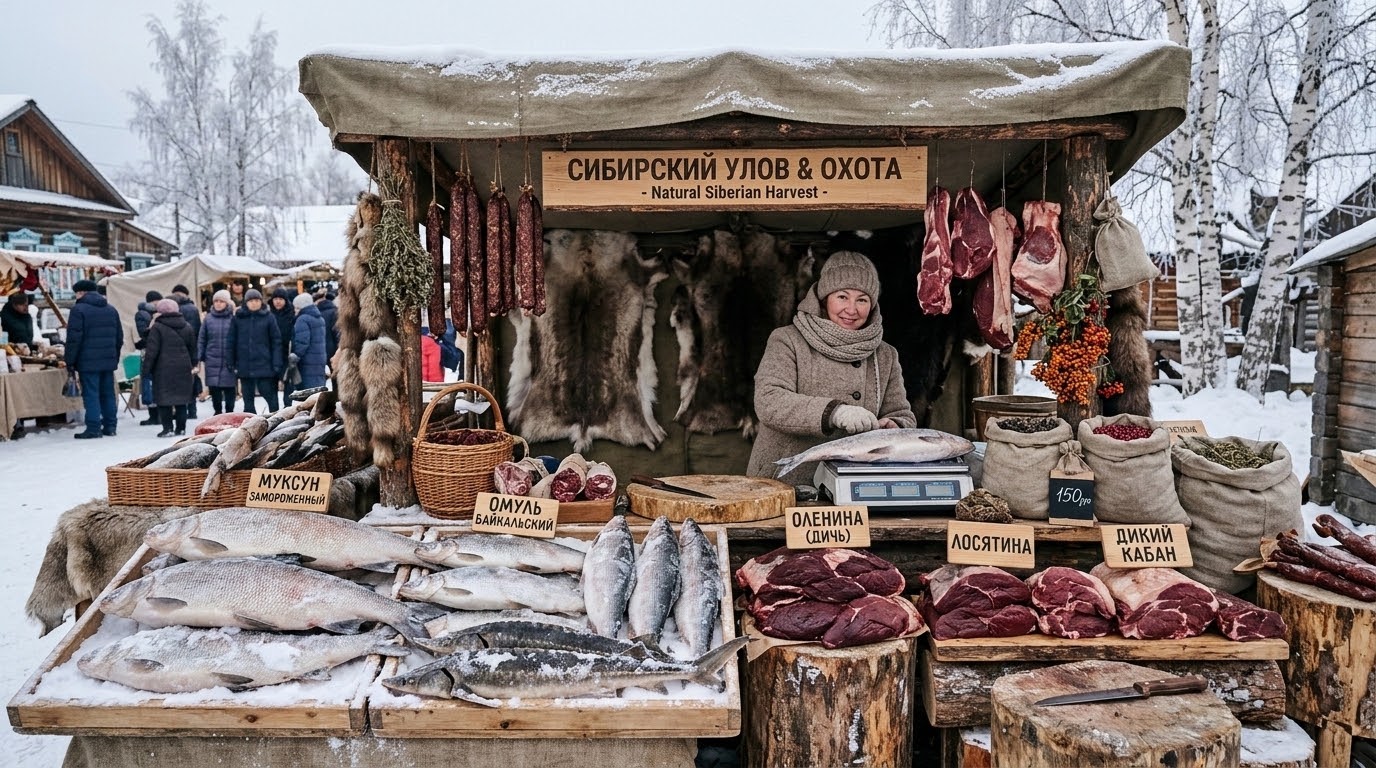 Обзор ассортимента мяса диких животных и рыбы в онлайн-магазине сибирских экологических продуктов